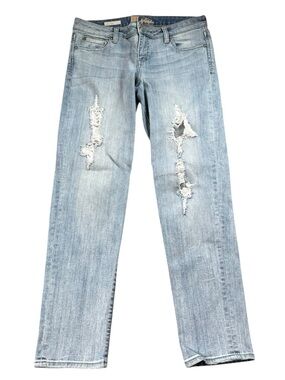 Kut from the Kloth Distressed Katy Boyfriend Jeans.  Size 8